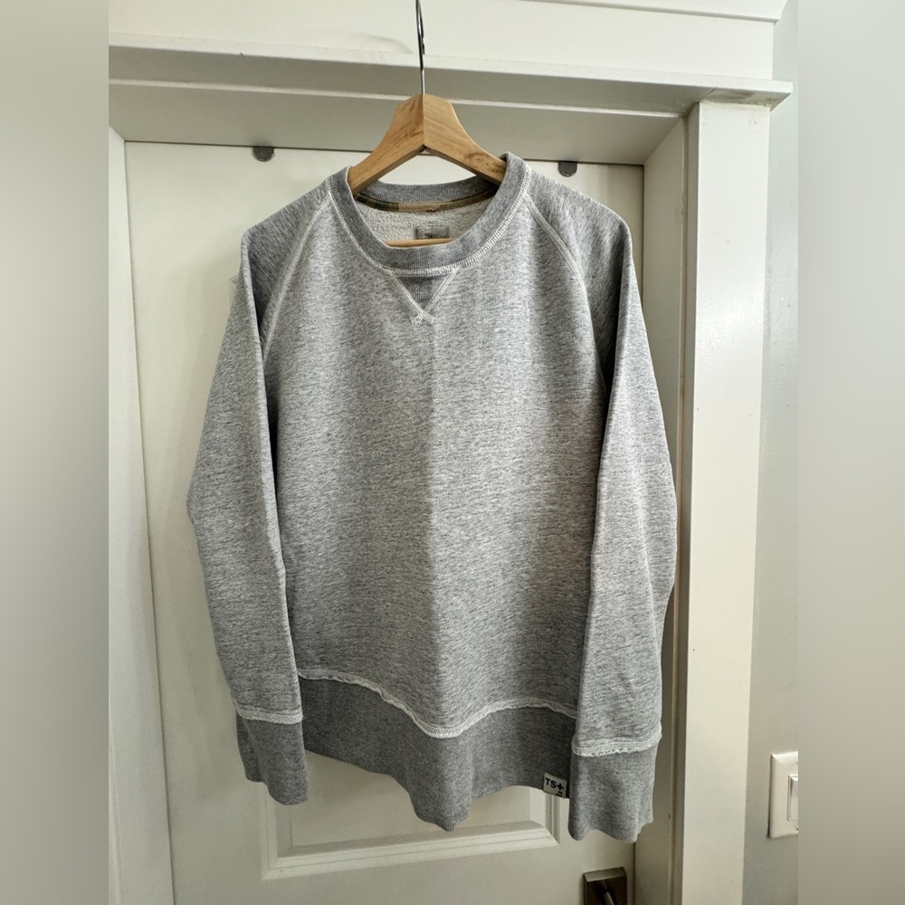 Classic Gray Crewneck Sweater